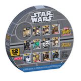 Funko Bitty Pop! Star Wars: A New Hope - 12 adet çoklu paket - 0,9 inç (2,2 cm) koleksiyon parçası istiflenebilir ekran rafı dahil - hediye fikri parti poşeti çorabı - pasta süsü - film hayranları