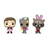 Funko Cep Pop! Marvel: Galaksinin Koruyucuları - Paskalya Yıldız Lordu, Groot ve Roket 3'lü Paket