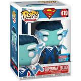 Funko DC 2021 Fall Convention Exclusive Superman Blue POP Figür