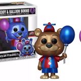 Funko Freddy's Balloon Freddy ve Balon Bonnie'de Beş Gece Pop 2 Paket