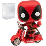 Funko Marvel: Deadpool Parody - Deadpool on Scooter Pop! Rides Vinil Figür (Uyumlu Pop Box Koruyucu Kılıf ile birlikte)