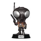 Funko POP 349 Star Wars Mandalorian Q9-0 Figür