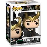 Funko Pop 898 Marvel President Loki Figür