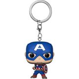 Funko POP Anahtarlık : Marvel New Classic - Captain America