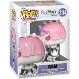 Funko Pop! Animasyon: Re: Zero - Ram - Vinil Koleksiyon Figürü - Hediye Fikri - Resmi Ticari Ürünler - --