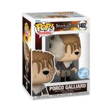 Funko Pop! Animation: Attack On Titan, Porco Galliard, vinil figür, koleksiyon yapılabilir, hediye fikri, resmi ürün, çocuklar ve yetişkinler için oyuncaklar, Anime hayranları