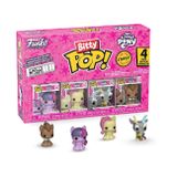 Funko Pop! Bitty: My Little Pony - Twilight Sparkle, Fluttershy, Discord ve Dr. Hooves - 0,9 inç (2,2 cm) - Karikatür Koleksiyon - Hediye Fikri - İstiflenebilir Teşhir Rafı Dahil