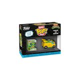 Funko Pop Bitty Ride: Teenage Mutant Ninja Turtles - Leonardo with Van - TMNT Retro/Klasik - Koleksiyon Vinil Figür - Hediye Fikri - Resmi Ürün - Çocuklar ve Yetişkinler için Oyuncaklar - Süper