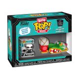 Funko Pop! Bitty Ride: The Nightmare Before Christmas - Jack with Snowmobile - Disney Collectable - Hediye Fikri - Resmi Ürün - Çocuklar ve Yetişkinler için Oyuncaklar - Koleksiyonerler ve Teşhir için