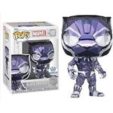 Funko Pop Black Panther Facet Exclusive Protector and Box Include