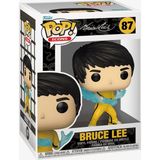 Funko Pop Bruce Lee In Yellow Jumpsuit Multicolor Figure