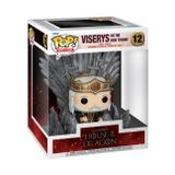 Funko POP! Deluxe: House of The Dragon - King Viserys Targaryen on Throne - Koleksiyon Vinil Figür - Hediye Fikri - Resmi Ürün - Çocuklar ve Yetişkinler için - TV Hayranları - Koleksiyoncular için