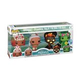 Funko Pop! Disney: Moana - 4'lü Paket - Karanlıkta Glow - Koleksiyonluk Vinil Figür - Hediye Fikri - Resmi Ürün - Çocuklar ve Yetişkinler için Oyuncaklar - Film Hayranları - Koleksiyonerler ve Teşhir