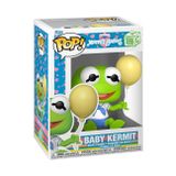 Funko Pop! Disney: Muppet Babies - Baby Kermit The Frog - Koleksiyon Vinil Figür - Hediye Fikri - Resmi Ürün - Çocuklar ve Yetişkinler için Oyuncaklar - TV Hayranları - Koleksiyonerler ve Teşhir için