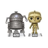 Funko Pop! Disney: Star Wars Concept - C-3PO & R2-D2 (Yalnızca Disney'de) 2'li Paket Bobble-Heads Vinil Figürler