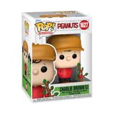 Funko Pop Filmleri: Charlie Brown Noel - Ağaçlı Charlie Brown - Fıstık TV Özel Ürünleri - Koleksiyon Vinil Figür - Hediye Fikri - Resmi Ürün - Çocuklar ve Yetişkinler için Oyuncaklar