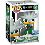 Funko Pop! Heroes: Justice League & Sonic - Silver As The Green Lantern - Sonic + Dc Comics - Koleks (Krem)