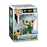 Funko Pop! Heroes: Justice League & Sonic - Silver as The Green Lantern - Sonic + DC Comics - Koleksiyon Vinil Figür - Hediye Fikri