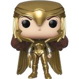 Funko POP! Heroes: WW 1984- Wonder Woman Gold Power - Metalik - Wonder Woman 1984