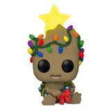 Funko Pop! Işıklarla Marvel Holiday Groot (Karanlıkta Parlayan), Ayrıcalıklı