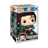Funko Pop Jumbo: Demon Slayer - Tanjiro Kamado - Koleksiyon Vinil Figür - Hediye Fikri - Resmi Ürün - Çocuklar ve Yetişkinler için Oyuncaklar - Anime Hayranları - Koleksiyonerler ve Teşhir için Model
