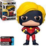 Funko Pop! Marvel 80 Yıl İlk Görünüm Kaptan Marvel Mar-Vell Paylaşılan Sticker Özel NYCC"
