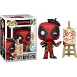 Funko Pop! Marvel: Deadpool Artist, 30. Yıl Dönümü Koleksiyon Figürü, 9 cm