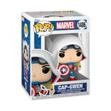 Funko POP Marvel: Gwen Stacy - Captain America Gwen Figür