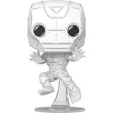 Funko Pop! Marvel: Marvel Sketched - Iron Man - Koleksiyon Figür