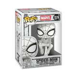 Funko Pop! Marvel: Marvel Sketched - Örümcek Adam - Koleksiyon Vinil Figür - Hediye Fikri - Resmi Ürün - Çocuklar ve Yetişkinler için Oyuncaklar - Çizgi Roman Hayranları - Koleksiyonerler ve Sergileme