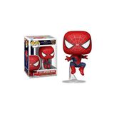 Funko POP! Marvel: Spiderman No Way Home 2021 - Örümcek Adam - Leaping SM2 - Vinil Koleksiyon Figürü - Hediye Fikri - Resmi Ticari Ürünler - Çocuklar ve Yetişkinler için Oyuncak - Film Hayranları