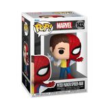 Funko POP Marvel: Split- Spider/Parker Figür