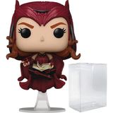Funko Pop Marvel: Wandavision - Kızıl Cadı Pop! Vinil Figür (Uyumlu Kutu Koruyucu Kılıf ile Pa - Çok Renkli