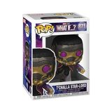 Funko Pop! Marvel: What If...? - T'challa Star-Lord #871 - (ClearEyelets)Black-RadiantOrchid
