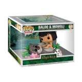 Funko Pop! Moment: TJB – Baloo Bear & Mowgli - Orman Kitabı - Vinil Koleksiyon Figürü - Hediye Fikri - Resmi Ticari Ürünler - Çocuklar ve Yetişkinler için Oyuncak - Film Hayranları - Koleksiyoncular