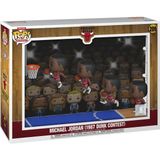 Funko Pop! Moments Deluxe: Chicago Bulls - Michael Jordan - 1987 Dunk Yarışması - Koleksiyon Vinil F - --
