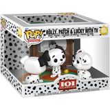 Funko Pop! Moments: Disney - 101 Dalmaçyalı - Rolly, Patch & Lucky With Tv - Koleksiyon Vinil Figür - --