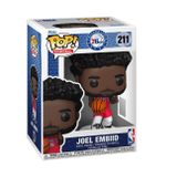 Funko Pop! NBA: 76ers - Joel Embiid - NBA Players - Vinil Koleksiyon Figürü - Hediye Fikri - Resmi Ticari Ürünler - Çocuklar ve Yetişkinler için Oyuncak - Spor Hayranları - Koleksiyoncular için Model