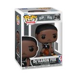 Funko Pop! NBA: Spurs - De'Aaron Fox - Koleksiyon Vinil Figür - Hediye Fikri - Resmi Ürün - Çocuklar ve Yetişkinler için Oyuncaklar - Spor Hayranları - Koleksiyonerler ve Teşhir için Model Figürü