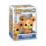 Funko POP! Oyunlar: Pokemon - Teddiursa - Vinil Koleksiyon Figürü - Hediye Fikri - Resmi Ticari Ürünler - Çocuklar ve Yetişkinler için Oyuncak - Video Oyunları Hayranları - Koleksiyoncular ve Ekran