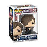 Funko Pop Oyunları: Resident Evil - Leon S. Kennedy - Koleksiyon Vinil Figür - Hediye Fikri - Resmi Ürün - Çocuklar ve Yetişkinler için Oyuncaklar - Video Oyunları Hayranları - Koleksiyonerler ve