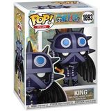 Funko Pop Plus: One Piece - King - Koleksiyon Vinil Figür - Hediye Fikri - Resmi Ürün - Çocuklar Ve (Krem)