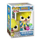 Funko POP! Plus: Sonic, Zümrütlü Süper Sonic Figür, Koleksiyonluk Vinil Oyuncak
