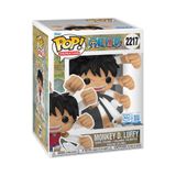 Funko Pop! Premium: One Piece - Luffy - Gum Gum Gatling - Amazon'a Özel - Koleksiyonluk Vinil Figür - Hediye Fikri - Resmi Ürün - Çocuklar ve Yetişkinler için Oyuncaklar