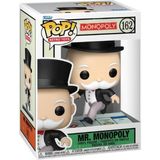 Funko Pop Retro Toys Monopoly 3.75 Inch Action Figure - Mr. Monopoly #162 - (Kenya)Black-TrueWhite