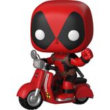 Funko Pop Rides Marvel Deadpool & Scooter Figür Vinil Bobblehead 10.2 cm Özellikli Eğlenceli Model