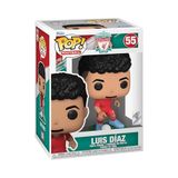 Funko POP! Soccer: Liverpool FC - Luis Diaz - Vinil Koleksiyon Figürü - Hediye Fikri - Resmi Ticari Ürünler - Çocuklar ve Yetişkinler için Oyuncak - Spor Hayranları - Koleksiyoncular ve Ekran için