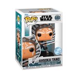 Funko Pop! Star Wars: Ahsoka - Ahsoka w/Dual Lightsabers - Amazon Exclusive - Collectible Vinyl Figure - Toys for Kids & Adults - TV Fans - Collector's Model Figure