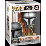 Funko Pop Star Wars The Mandalorian Flying With Jet Pack 402
