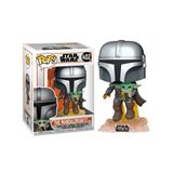 Funko Pop Star Wars The Mandalorian Flying With Jet Pack Figür Oyuncak No: 402